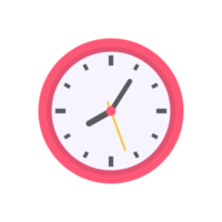 The round clock face shows the scheduled time. png