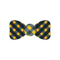 Bow tie icon, flat style vector