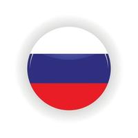 Russia icon circle vector