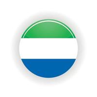 Sierra Leone icon circle vector