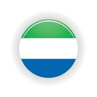 Sierra Leone icon circle vector