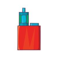 Vaporizer device icon, cartoon style vector