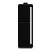 icono de batería de caja de vape, estilo simple vector