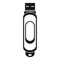 icono mini usb, estilo simple vector