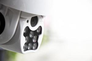 Install IP CCTV cameras or advanced technology surveillance systems. CCTV system photo