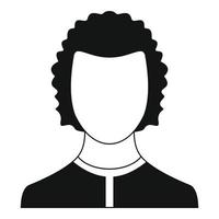 Man avatar icon vector simple