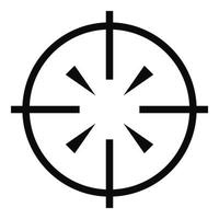 Radiolocator icon, simple style. vector