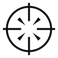 Radiolocator icon, simple style. vector