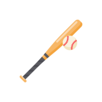 les battes de baseball sont utilisées pour frapper des balles de baseball lors d'événements sportifs. png