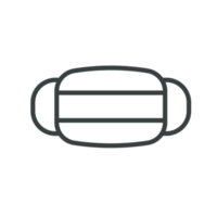 medizinisches maskensymbol zum tragen zum schutz vor viren covid-19 gesundheitskonzept png