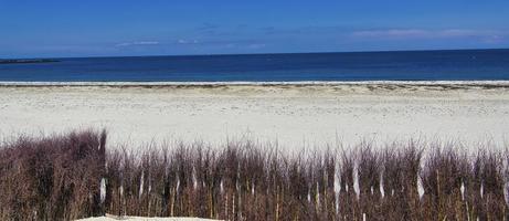 Heligoland - beach of island Dune photo