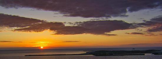 Heligoland - island dune - sunrise photo