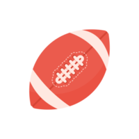 American Football ging in Flammen auf. Spielelemente des amerikanischen Fußballs png