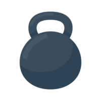 Fitness dumbbells made of steel with weights for lifting exercises to build muscle. png