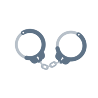 Handcuffs. Chains for detaining offenders. png