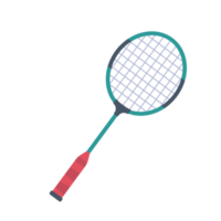 taco de badminton para bater petecas em esportes indoor png