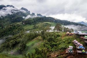 landscape of mountain Doi Luang Chiang Dao Chiang Mai Thailand photo