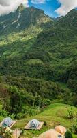 landscape of mountain Doi Luang Chiang Dao Chiang Mai Thailand photo