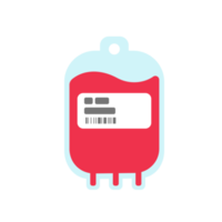 gotas de sangre roja. donación de sangre ayudando a ideas con un análisis de sangre. png