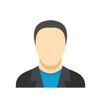 Man avatar icon vector flat