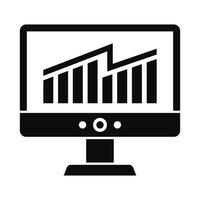 Solving business strategy icon, simple style vector