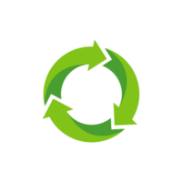 Recycling icon. An arrow that revolves endlessly Reuse concept Recycled. png