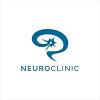 Nerve Therapy Logo Abstract Brain Vector
