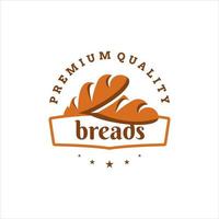 Bakery Logo Design Bake Bread Vector