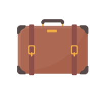 luggage for boarding a plane to travel on vacation png