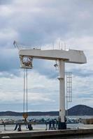 Big crane for ship maintenance photo
