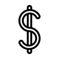 Dollar Symbol Icon Design vector