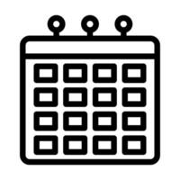 Planner Icon Design vector