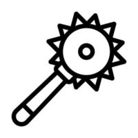 Mace Icon Design vector