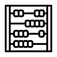 Abacus Icon Design vector