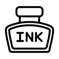 diseño de icono de tinta vector