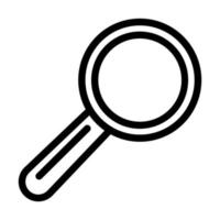 Magnifier Icon Design vector