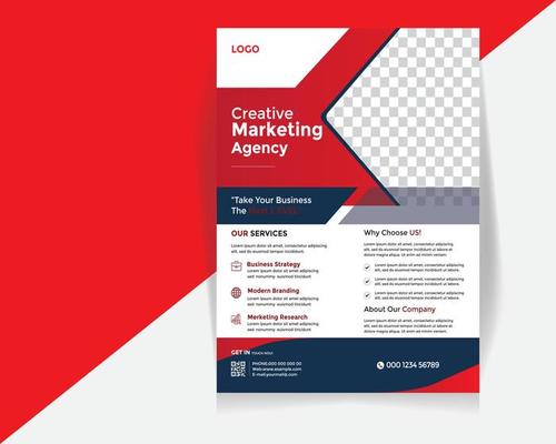 Corporate business annual report cover, brochure or flyer design. Leaflet presentation. Catalog with Abstract geometric background. Modern publication poster magazine, layout, template. A4 size.