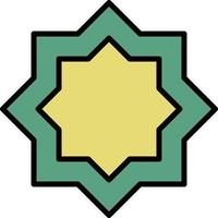 Ramadan icons Muslim islam prayer and ramadan kareem thin line icons set Modern flat style symbols isolated on white for infographics or web use vector