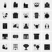 25 Universal Business Icons Vector Creative Icon Illustration to use in web and Mobile Related project