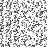 diseño de patrón con motivo floral vector