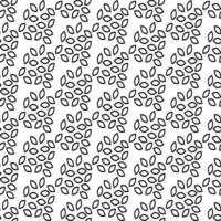 pattern design with floral motif vector