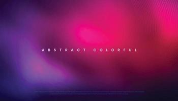 Abstract Dark Colorful Gradient Blurred Background vector