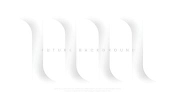 Abstract White Grey Minimal Background vector