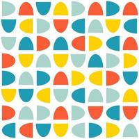 Modern abstract seamless geometric pattern vector