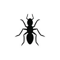 Ant simple flat icon vector