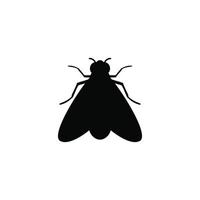 Fly simple flat icon vector