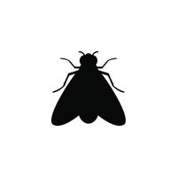 Fly simple flat icon vector