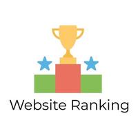 Trendy Web Ranking vector