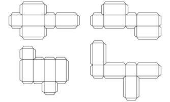 block net pattern vector