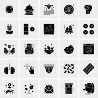 25 Universal Business Icons Vector Creative Icon Illustration to use in web and Mobile Related project